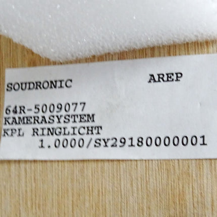 Souvis 5000 compact Soudronic Automotive Kamerasystem 64R-5009077 - Maranos.de