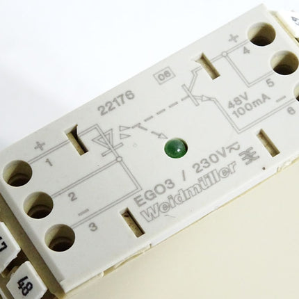 Weidmüller 22176 EGO3 Optokopplerrelais