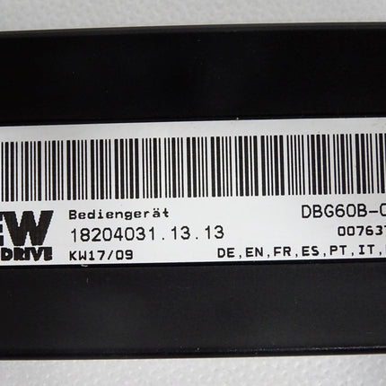 SEW Eurodrive Bediengerät DBG60B-01 18204031.13.13 - Maranos.de