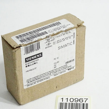 Siemens Bus connector 6ES7972-0BB52-0XA0 6ES7 972-0BB52-0XA0 Neu OVP - Maranos.de