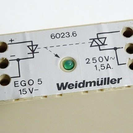 Weidmüller 60236 6023.6 EGO5 Optokopplerrelais