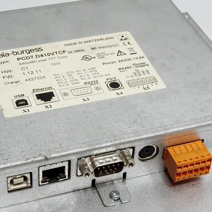 Saia Burgess Panel PCD7.D410VTCF 640x480 pixel TFT Color