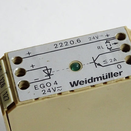 Weidmüller 2220.6 22206 EGO4 Optokopplerrelais