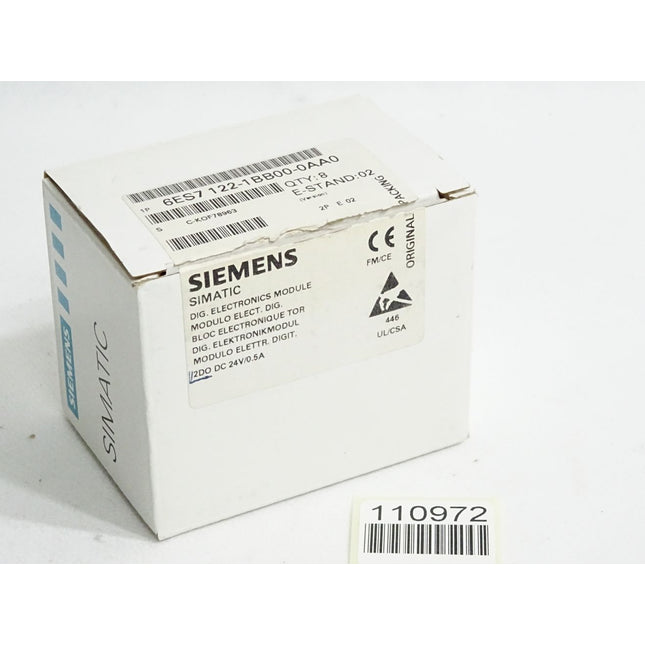 Siemens 6ES7122-1BB00-0AA0 6ES7 122-1BB00-0AA0 / Inhalt:3 Stück Neu OVP - Maranos.de