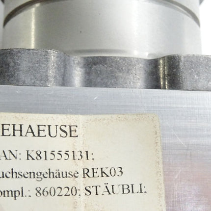 Stäubli Buchsengehäuse REK03 K81555131 / Unbenutzt - Maranos.de
