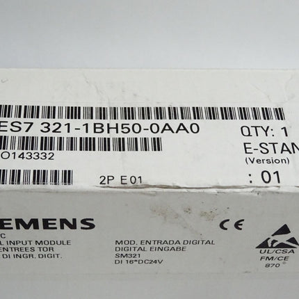 Siemens S7-300 6ES7321-1BH50-0AA0 6ES7 321-1BH50-0AA0 SM321 / Neu OVP - Maranos.de