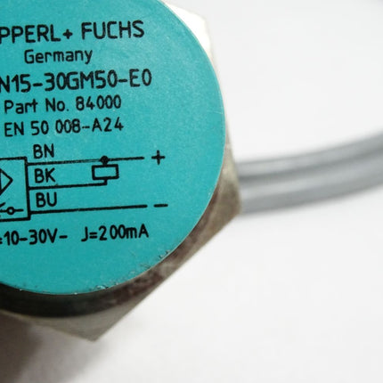Pepperl+Fuchs Induktiver Sensor NBN15-30GM50-E0 84000 - Maranos.de