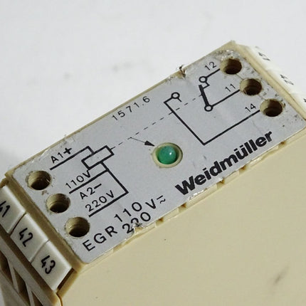 Weidmüller 1571.6 15716 EGR Relaiskoppler