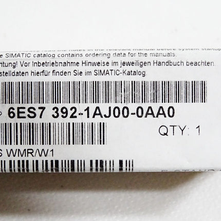 Siemens Stecker 6ES7392-1AJ00-0AA0 6ES7 392-1AJ00-0AA0 Neu OVP versiegelt - Maranos.de