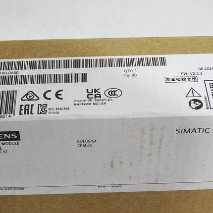 Siemens S7-1500 AI 6ES7531-7KF00-0AB0 6ES7 531-7KF00-0AB0 Neu OVP versiegelt - Maranos.de