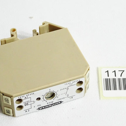 Weidmüller EGW TS32 6033.6 TS35 6035.6 Zeitrelais