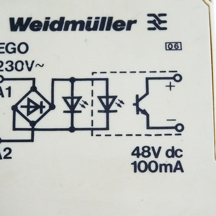 Weidmüller EGO 806538 Optokopplerrelais