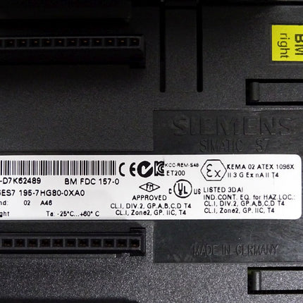 Siemens Busmodul Set BM links/rechts FDC 157-0 6ES7195-7HG80-0XA0 6ES7 195