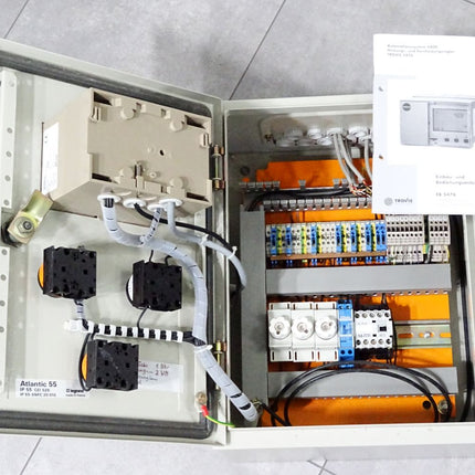 Samson Heizungsregler TROVIS 5476 RS485 mit Schaltschrank