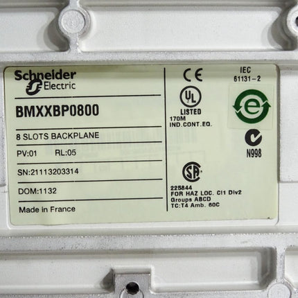 Schneider Electric BMXXBP0800 8-Slots Backplane - Maranos.de