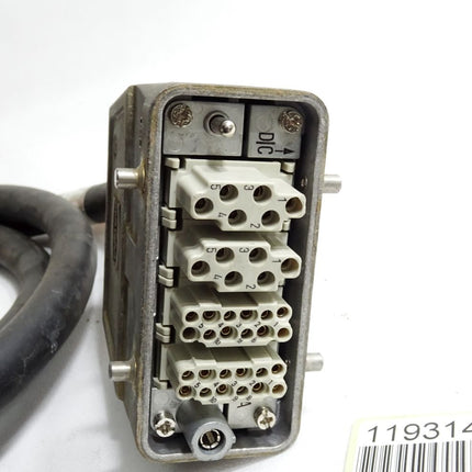 Stäubli Stiftgehäuse REK03 mit Kabel und Stecker K81555737 B - Maranos.de
