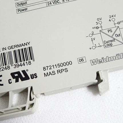 Weidmüller 8721150000 MAS RPS Speisetrenner / Unbenutzt