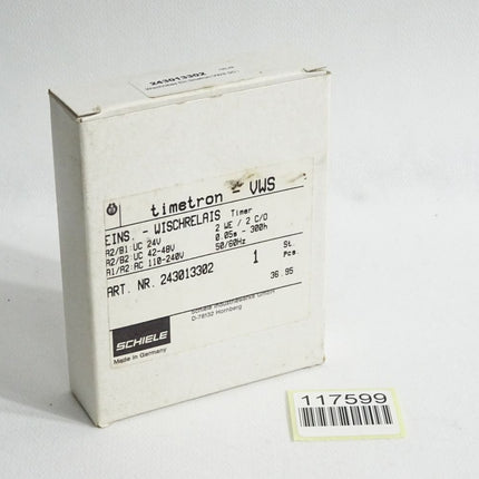 Schiele VWS Einschaltwischrelais 0.05 sec-300h 2.430.133.02 / Neu OVP - Maranos.de