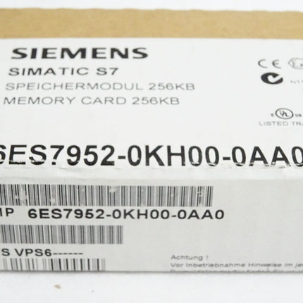 Siemens Speichermodul 6ES7952-0KH00-0AA0 6ES7 952-0KH00-0AA0 Neu OVP versiegelt - Maranos.de