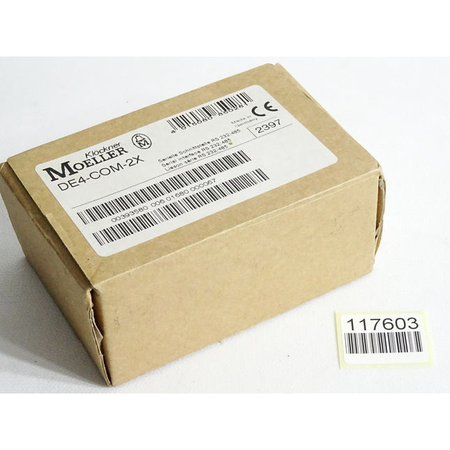Moeller Serielle Schnittstelle RS232/485 DE4-COM-2X / Neu OVP - Maranos.de