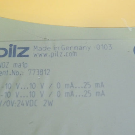 Pilz Erweiterungsmodul PNOZmulti Classic PNOZ ma1p 2 Analog Input 773812 Neu OVP