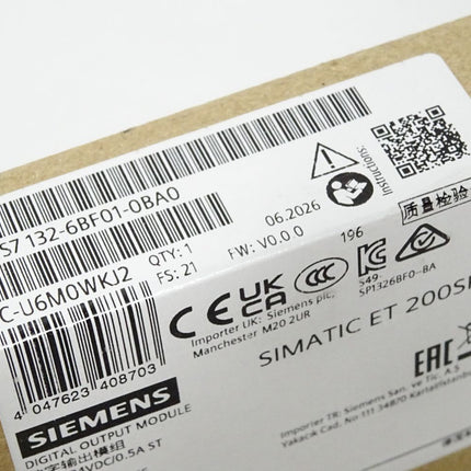 Siemens ET200SP DQ 6ES7132-6BF01-0BA0 6ES7 132-6BF01-0BA0 / Neu OVP versiegelt