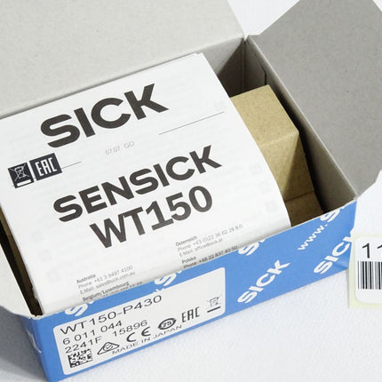 Sick 6011044 WT150-P430 Reflexions-Lichttaster / Neu OVP - Maranos.de