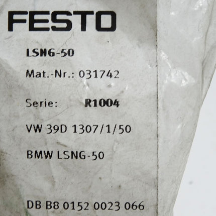 Festo Lagerbock LSNG-50 031742 / Neu OVP - Maranos.de