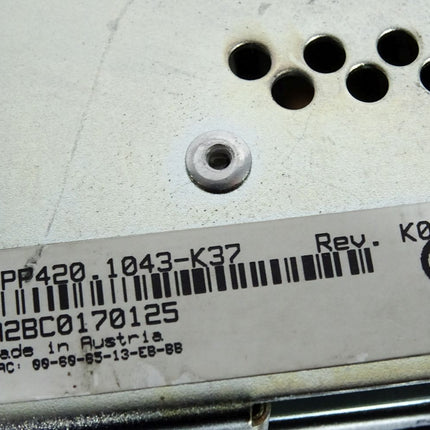 B&R Power Panel PP420 10.4" 4PP420.1043-K37 Rev.K0