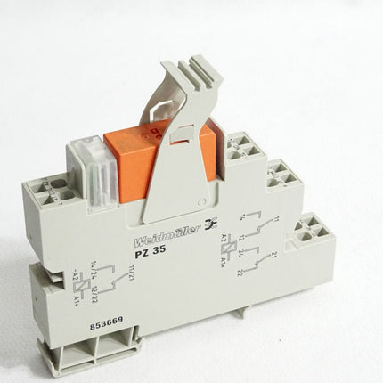 Weidmüller Sockel PZ35 853669 + Relais RT424024 / Unbenutzt