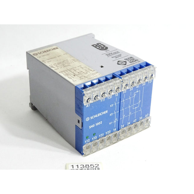 Schleicher SN01002 SN0 1002 Sicherheitsrelais - Maranos.de