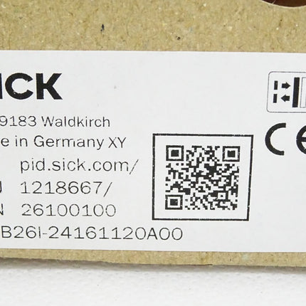 Sick Reflex-Lichttaster 1218667 WTB26I-24161120A00 / Neu OVP