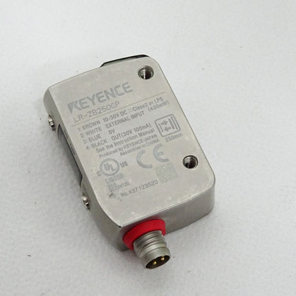 Keyence Abstandsbasierter Lasersensor LR-ZB250CP / Neuwertig