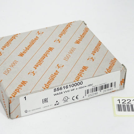Weidmüller Signalwandler DC/DC WAS5 VVC HF +-10V/ +-10V 8561610000 / Neu OVP
