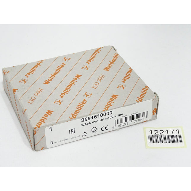 Weidmüller Signalwandler DC/DC WAS5 VVC HF +-10V/ +-10V 8561610000 / Neu OVP