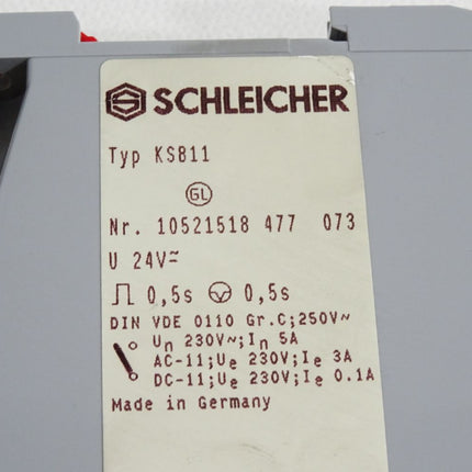 Schleicher Relais KSB11 0.5s - Maranos.de