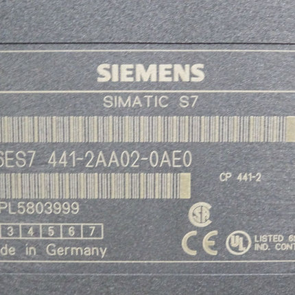 Siemens S7-400 CP 441-2 6ES7441-2AA02-0AE0 6ES7 441-2AA02-0AE0 - Maranos.de