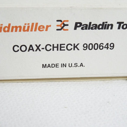 Weidmüller Paladin Tools Coax-Check 900649 / Neu OVP