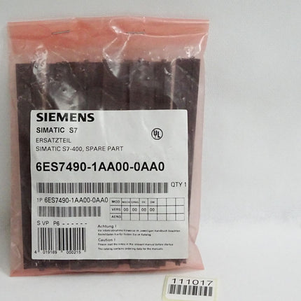 Siemens S7-400 Steckplatzabdeckung 6ES7490-1AA00-0AA0 /Inhalt:10 Stück / Neu OVP - Maranos.de