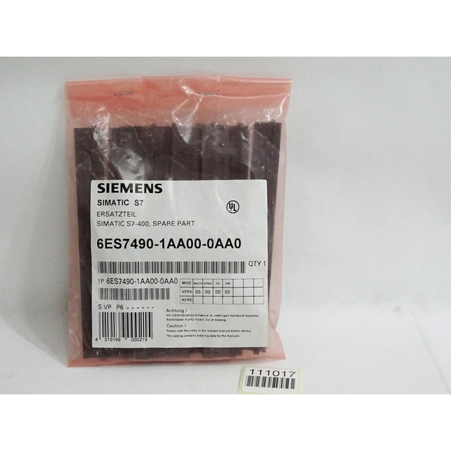 Siemens S7-400 Steckplatzabdeckung 6ES7490-1AA00-0AA0 /Inhalt:10 Stück / Neu OVP - Maranos.de