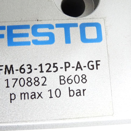 Festo Führungszylinder DFM-63-125-P-A-GF 170882 / Neuwertig - Maranos.de