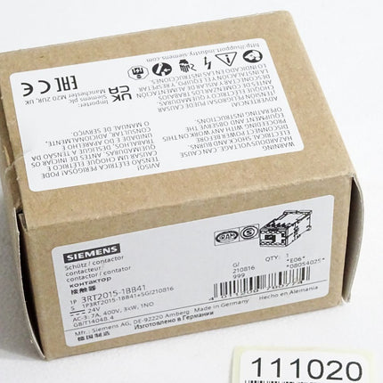 Siemens Schütz 3RT2015-1BB41 / Neu OVP - Maranos.de