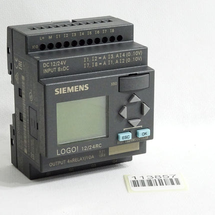 Siemens Logo! 6ED1052-1MD00-0BA6 12/24RC Logikmodul - Maranos.de
