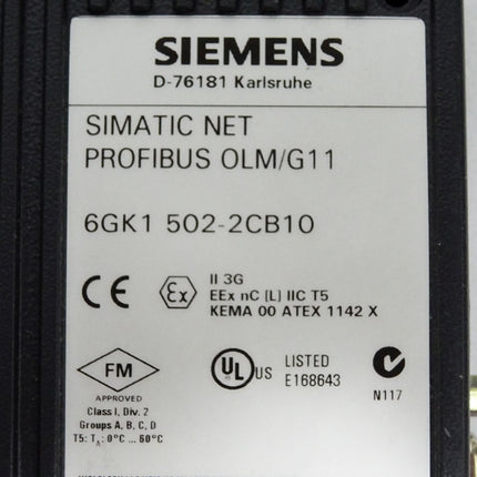 Siemens Simatic Net Profibus OLM/G11 / 6GK1502-2CB10 / Neuwertig