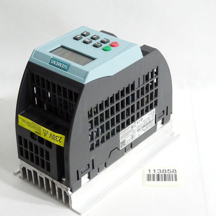 Siemens Sinamics G110-CPM110 AC-Drive 6SL3211-0AB12-5BA1 0.25kW mit Panel - Maranos.de