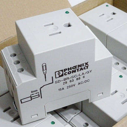 Phoenix Contact 2963886 SD-BR/SC/LA/GY Steckdose / Inhalt:10 Stück / Neu OVP - Maranos.de