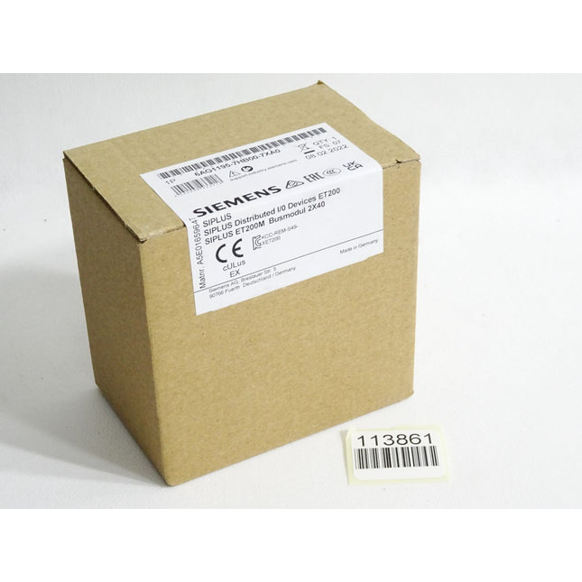 Siemens Siplus ET 200M aktiv Busmodul 6AG1195-7HB00-7XA0 / Neu OVP versiegelt - Maranos.de