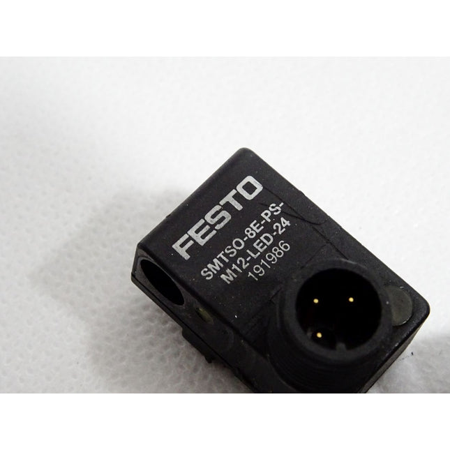 Festo Näherungsschalter SMTSO-8E-PS-M12-LED-24 191986 Inhalt:4 Stück / Unbenutzt - Maranos.de