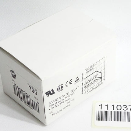 Allen Bradley Halbleiterrelais 700-SH10GZ25  / Neu OVP - Maranos.de