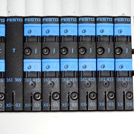 Festo Ventilinsel 534509 CPV10-GE-IP-8 18200 CPV0-VI + 161415 + 161416 + 161369